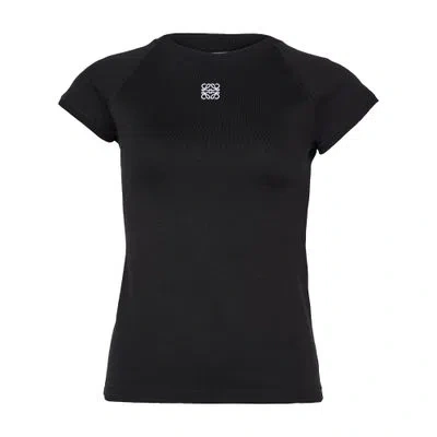 LOEWE SMALL FIT T-SHIRT IN COTTON AND VISCOSE