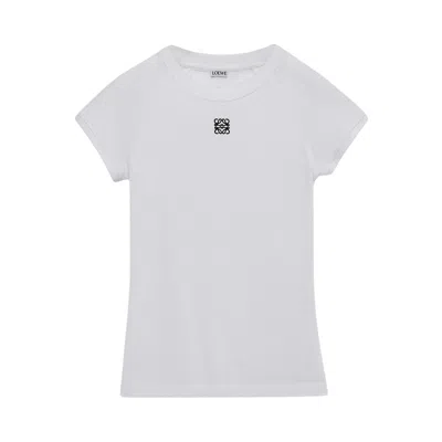 Pre-owned Loewe Small Fit T-shirt 'white' | Women's Size L