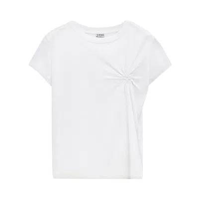 Pre-owned Loewe Small Fit T-shirt 'white' | Women's Size S