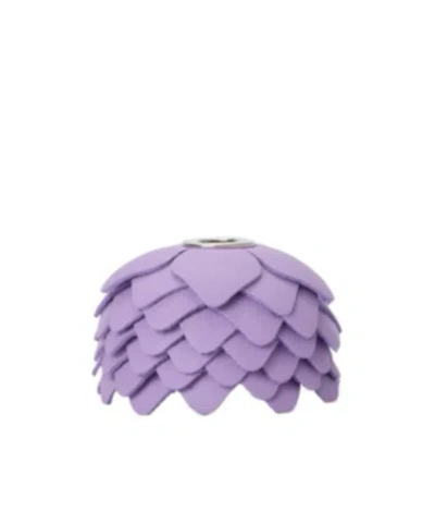 Loewe Small Flower Pendant In Purple