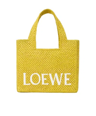 LOEWE LOEWE SMALL FONT TOTE HAND BAG