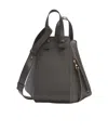 Loewe Womens Dark Grey Hammock Compact Leather Shoulder Bag In Gray