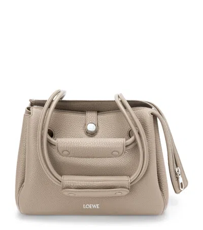 Loewe Small Madrid Bag In Supple Grained Calfskin In Pink