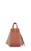 Loewe Small Hammock Shoulder Bag In Brown/neutrals