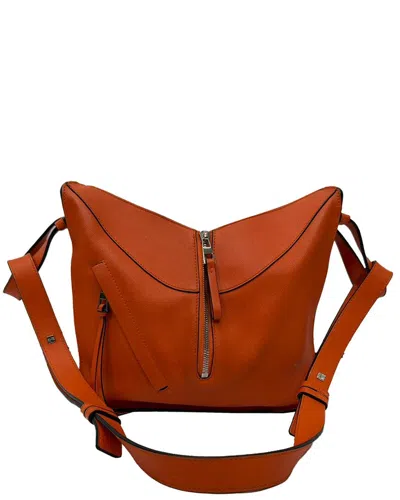 Loewe Small Hammock Shoulder Bag (authentic Pre-loved) In Brown