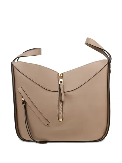 Pre-owned Loewe Small Hammock Shoulder Bag In Brown