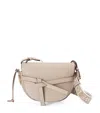 Loewe Small Leather Gate Cross-body Bag In Beige