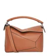 LOEWE SMALL LEATHER PUZZLE EDGE TOP-HANDLE BAG