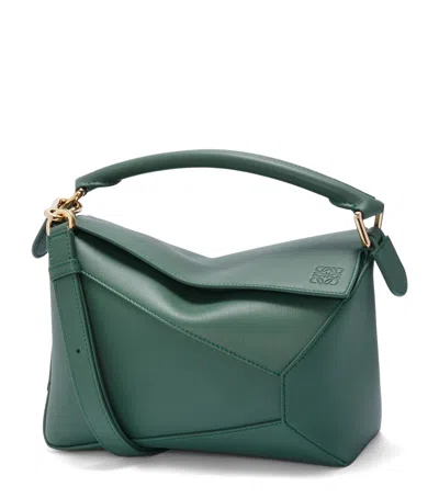 Loewe Puzzle Edge Small Bag-tu Nd  Female In Green
