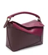 Loewe Small Leather Puzzle Edge Top-handle Bag In Multi