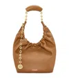 Loewe Small Leather Squeeze Top-handle Bag In Brown