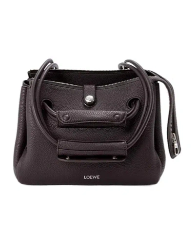 Loewe Small Madrid Shoulder Bag In Black