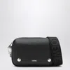 Loewe Small Pebble Leather Messenger Bag In Black