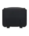 Loewe Small Military Leather Messenger Bag In Black