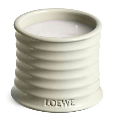 Loewe Small Mushroom Scented Candle In White