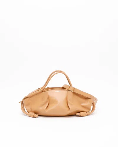 Loewe Small Paseo Bag In Brown