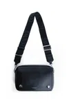 Loewe Small Pebble Messenger Bag In Black