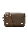 Loewe Small Pebble Messenger Bag In Supple Grained Calfskin