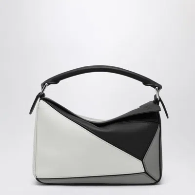 LOEWE LOEWE SMALL PUZZLE BAG GREY/LIGHT GHOST