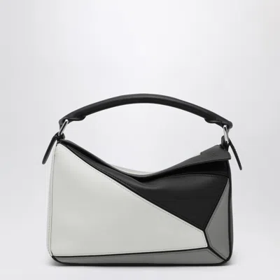 Loewe Small Puzzle Bag Grey/light Ghost In Gray