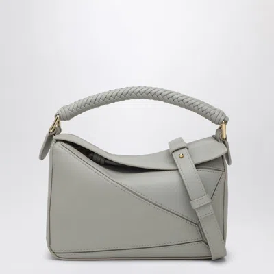 Loewe Small Puzzle Bag In Light Grey