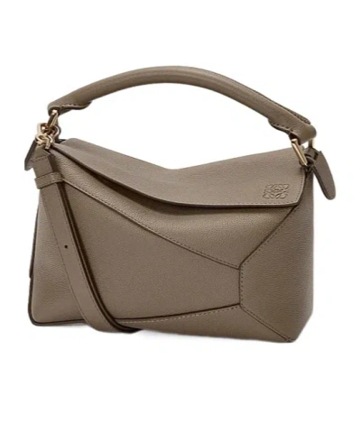 Loewe Small Puzzle Bag In Soft Grained Calfskin