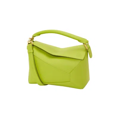 Pre-owned Loewe Small Puzzle Bag 'meadow Green'
