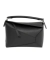 Loewe Small Puzzle Edge Bag In Black