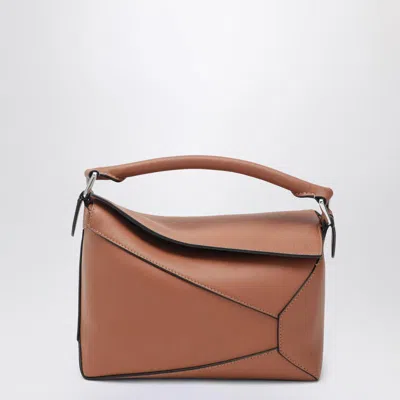 Loewe Small Puzzle Edge Bag In In Brown