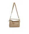 Loewe Small Puzzle Edge Bag In Nude