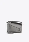 Loewe Geometric Origami-inspired Structured Handbag In Gray