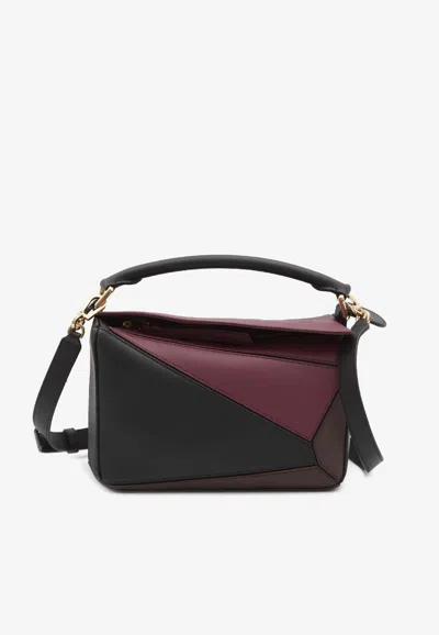 Loewe Small Puzzle Edge Top Handle Bag In Multi