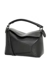 Loewe Small Puzzle Edge Tote Bag In Black