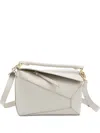 Loewe Small Puzzle Edge Tote Bag In Neutral