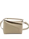 Loewe Small Puzzle Edge Tote Bag In Neutral