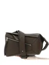Loewe Small Puzzle Leather Belt Bag In Green