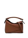 Loewe Small Puzzle Tote Bag In Brown