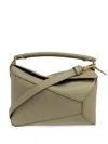 Loewe Small Puzzle Edge Bag In Eucalyptus Green