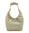 Loewe Small Snakeskin Squeeze Shoulder Bag In Green