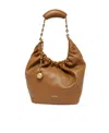 Loewe Small Leather Squeeze Top-handle Bag In Brown