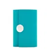 Loewe Small Vertical Calfskin Wallet In Green