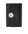 Loewe Small Vertical Wallet In Black