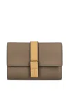 Loewe Small Vertical Wallet In Brown