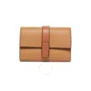 Loewe Small Vertical Wallet In Soft Grained Calfskin