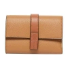 Loewe Small Vertical Wallet In Toffee_tan
