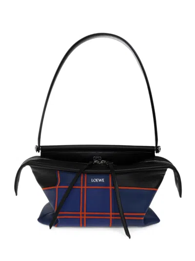 Loewe Small Whisker Tote Bag In Black