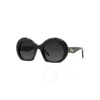 Loewe Smoke Gradient Oval Ladies Sunglasses Lw40077i 01b 54