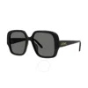 Loewe Grey Square Ladies Sunglasses Lw40134u 42e 54