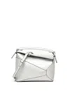 Loewe Snail Dice Schultertasche In Silber