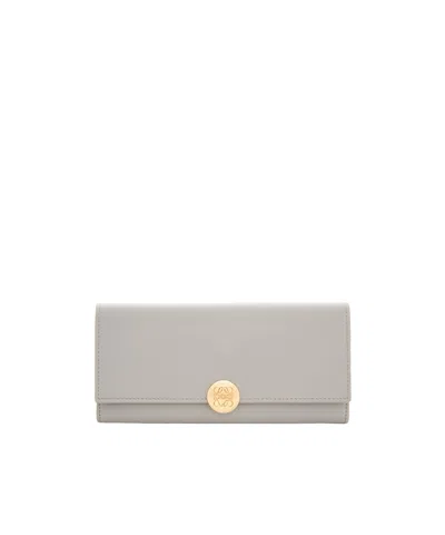 Loewe Snap Wallet In Neutral